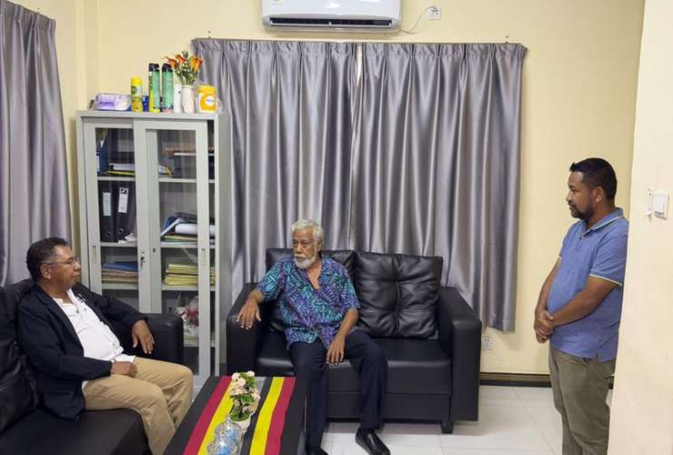 PM XANANA VIZITA BA MINISTERIU OBRAS PÚBLIKAS