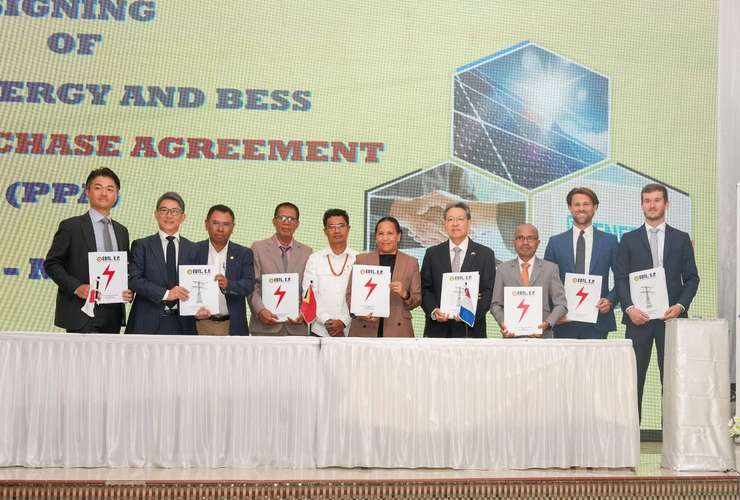 GOVERNU LIU HUSI EDTL,E.P. ASSINA AKORDU BA IMPLEMENTASAUN PROJEITU SOLAR PV & BESS IHA LALEIA MANATUTU HO KONSORSIU ITOCHU & EDF HO KAPASIDADE 72MW-80MW