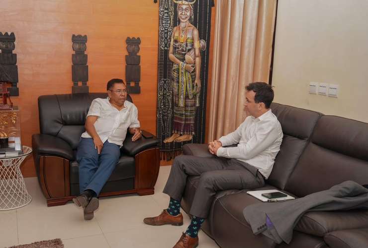 MINISTRU OBRAS PÚBLIKA ENKONTRU HO REPREZENTANTE BANKU MUNDIAL IHA TIMOR-LESTE